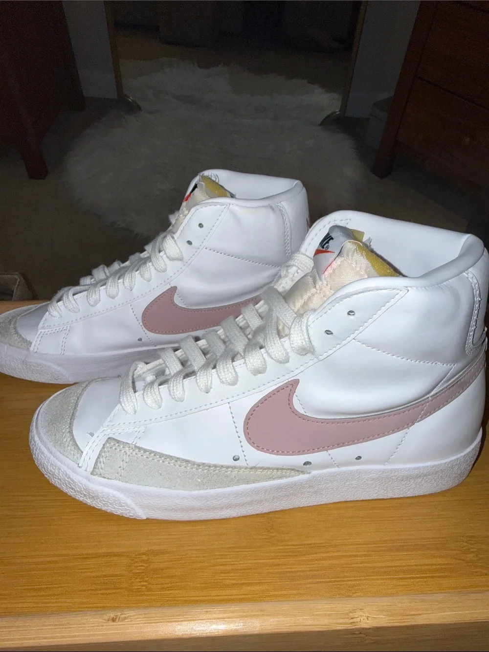 Nike Blazer Mid ‘77 Vintage White High-Top Sneakers